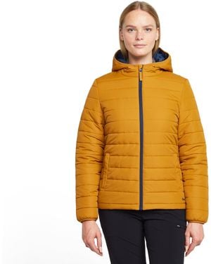 Peter Storm Blisco Ii Insulated & Water Repellent Puffer Jacket With Hood - Yellow