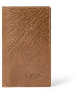Osprey Accessories Highland Micro Leather Dress Wallet - White