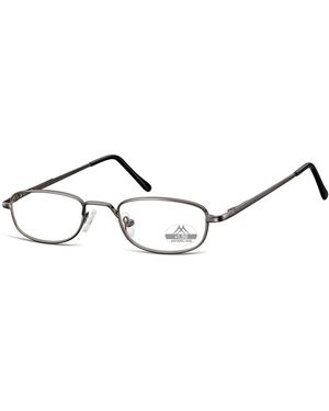 Montana Reading Glasses Gunmetal Hmr63 2.50 - Metallic