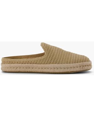 TOMS Santiago Mule Mules Sandals Textile - Natural