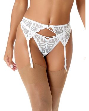 Gossard Fiesta Suspender - White