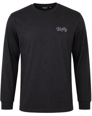 Nicce London Tumble Top - Black