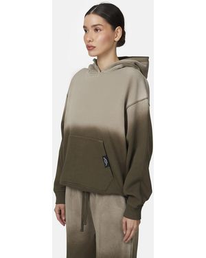 Good For Nothing Gradient Relaxed Hoodie - Natural