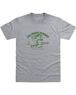 Park Fields Colorado Springs Heather T-Shirt Cotton - Grey