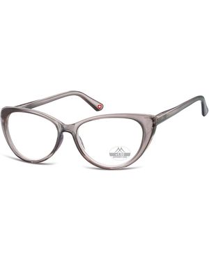 Montana Reading Glasses Transparent Hmr64 2.50 - Metallic