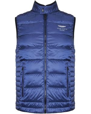 Hackett Aston Martin Racing Moto Gilet - Blue