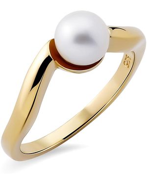Orphelia Ladies Embellished 925 Sterling Ring - Metallic