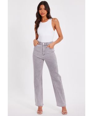 Quiz Denim Diamante Jeans - Multicolour