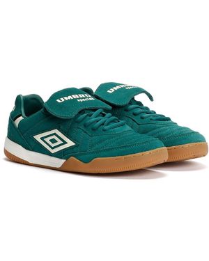 Umbro Speciali Tr Suede Forest/Antique Trainers - Green