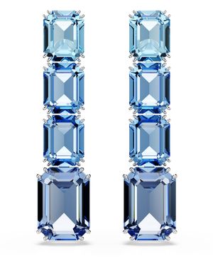 Swarovski Millenia Drop Earrings - Blue