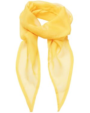 PREMIER Adult Colours Chiffon Scarf (Sunflower) - Yellow