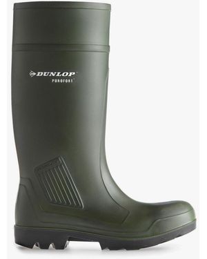 Dunlop Purofort Wellington Boots - Green