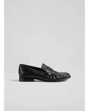 LK Bennett Fl Adira Stud Loafer - Black