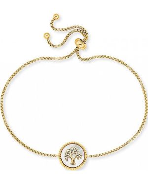 Engelsrufer Erb-Liltree-Pe-G Ladies Tree Of Life Bracelet - Metallic