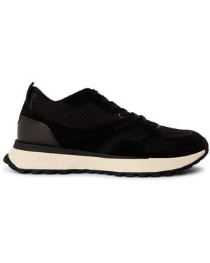 BOSS Jonah Runners Low Top Trainers - Black