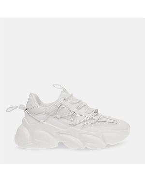 Steve Madden Spectator Tra - White