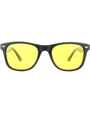 Montana Sunglasses Mp10 Y Matte Rubbertouch High Contrast Polarized - Yellow