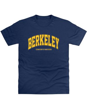 Park Fields Berkeley University Of California Arch T-Shirt Cotton - Blue