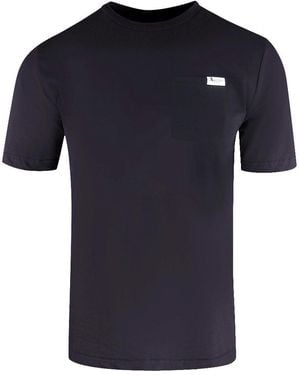 Aquascutum Active Small Pocket T-Shirt Cotton - Blue