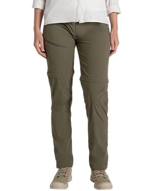 Craghoppers Ladies Pro Iii Nosilife Convertible Trousers (Wild) - Green
