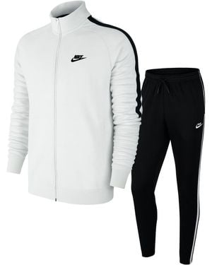 Nike Tribute Poly Collar Tracksuit - Black
