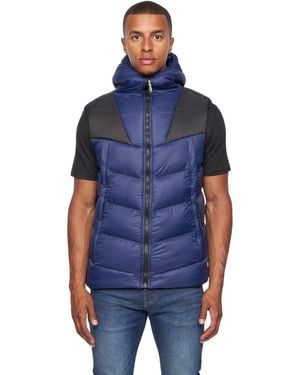 Duck and Cover Raymax Gilet Nylon - Blue