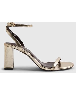 River Island Sandals Barely There Heeled Pu - White