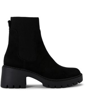 KG by Kurt Geiger Suedette Tess Boots - Black