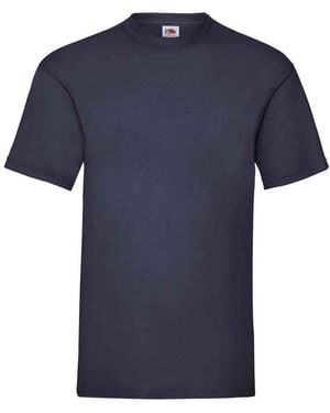 Fruit Of The Loom Valueweight T-Shirt (Deep) - Blue