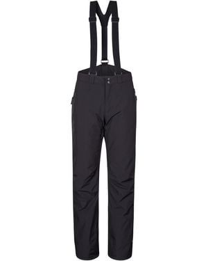 Mountain Warehouse 'Orbit' Stretchy Ski Trousers Waterproof Breathable Winter Salopettes Trouser - Blue