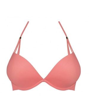 Ultimo Omg Plunge Bikini Top - Pink