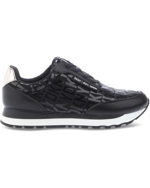 DKNY Jahari Lace Up Trainers - Blue