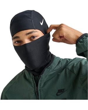 Nike Pro Hyperwarm Hydropull Hood Balaclava - Green
