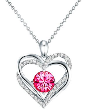 Rafaela Donata Sterling Necklace - Pink