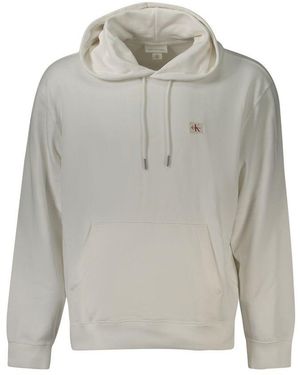 Calvin Klein Classic Logo Hoodie - Grey