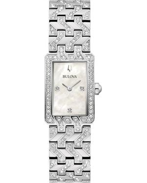 Bulova 96L304 Ladies Classic Watch - White