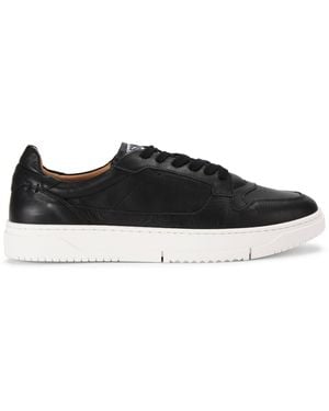 Steve Madden Leather Cliff Trainer Trainers - Black