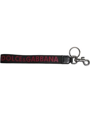 Dolce & Gabbana Logo Sleutelhanger - Zwart