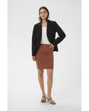 Kaffe Rok Penny Rok Slim Fit - Zwart