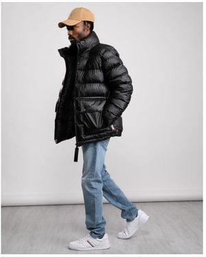 HUNTER Rubberised Puffer Jacket - White