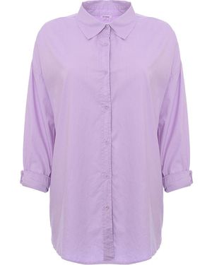 Cotton On Cotton:On Lilac Dad Shirt - Purple