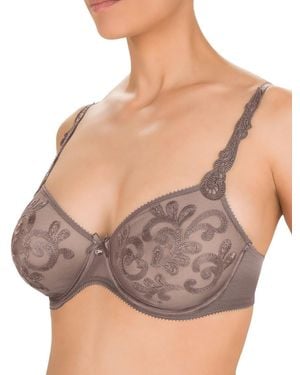 Felina 0802864 Sparkle Underwired Bra - Grey