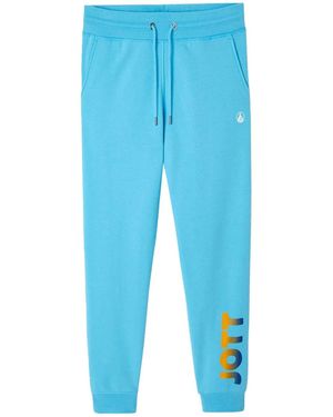 J.O.T.T Santiago Gedrukte Joggers In Blauw