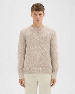 Theory Mauno Crewneck Jumper - Natural