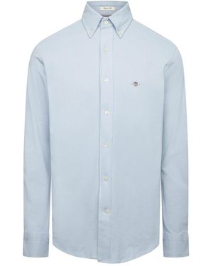 GANT Jsy Pique Polo - Blue