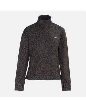 La Gear Half Zip Sweatshirt - Black