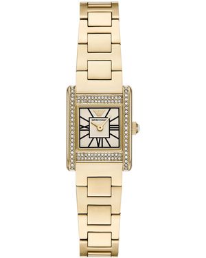 Emporio Armani Genni Watch Ar11663 Stainless Steel - Natural