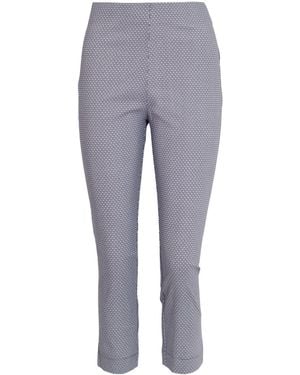 M&CO. Pull On Stretch Crop Trousers - Grey