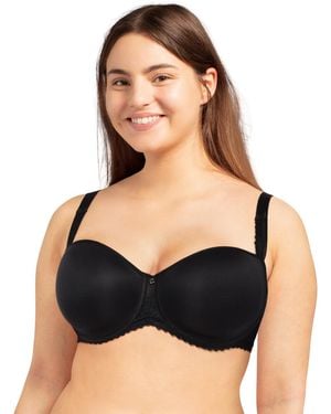 Chantelle C16B60 Every Curve Half Cup Memory Foam T Shirt Bra - Black