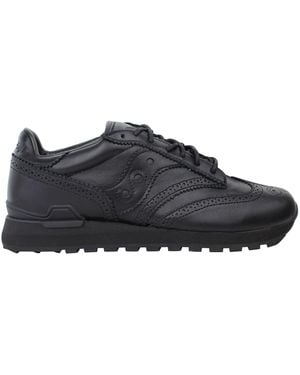 Saucony Shadow Original Wingtip Trainers - Black